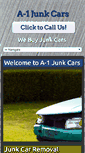 Mobile Screenshot of a-1junkcars.com